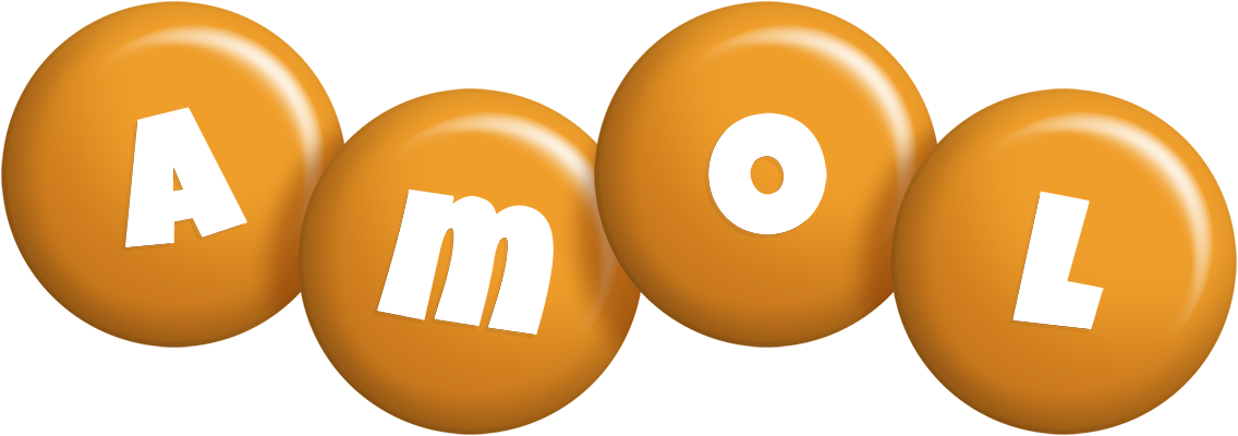 Amol candy-orange logo