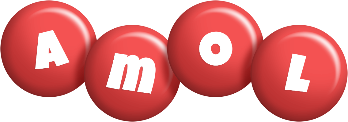 Amol candy-red logo