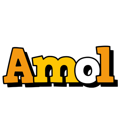 Amol cartoon logo