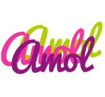 Amol flowers logo