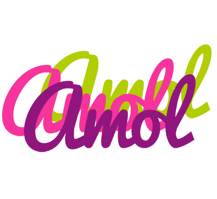 Amol flowers logo