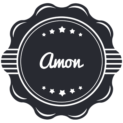 Amon badge logo