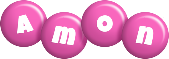 Amon candy-pink logo