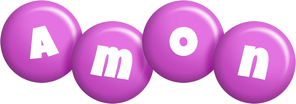 Amon candy-purple logo