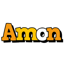 Amon cartoon logo