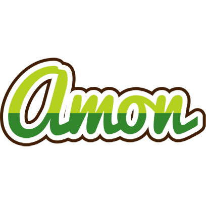 Amon golfing logo
