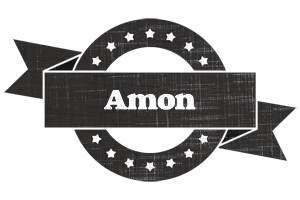 Amon grunge logo