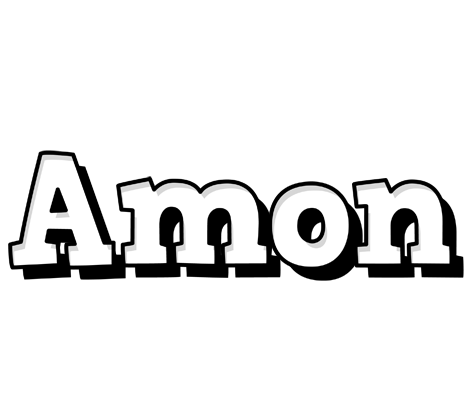 Amon snowing logo