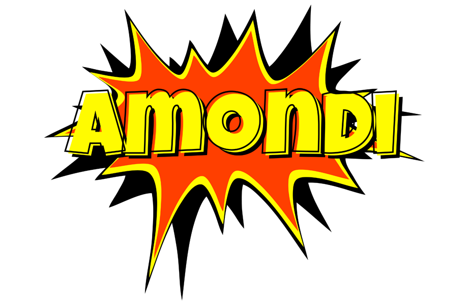 Amondi bazinga logo