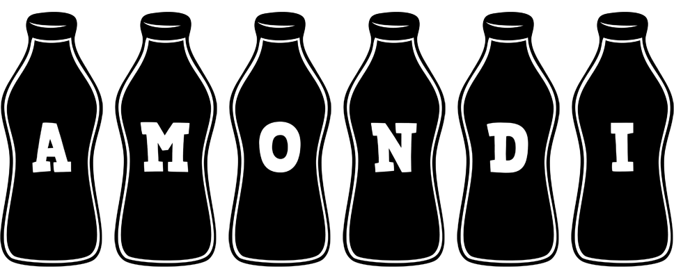 Amondi bottle logo