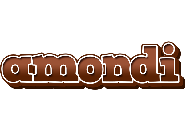 Amondi brownie logo