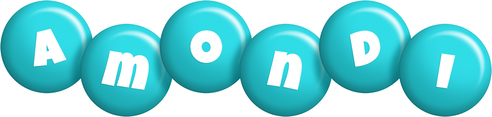 Amondi candy-azur logo
