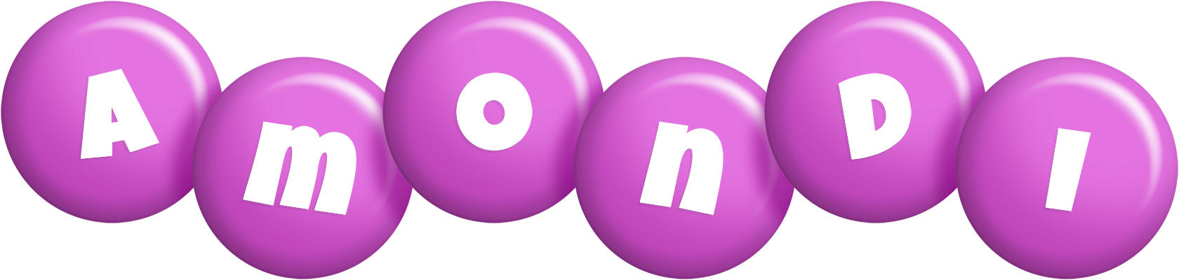 Amondi candy-purple logo