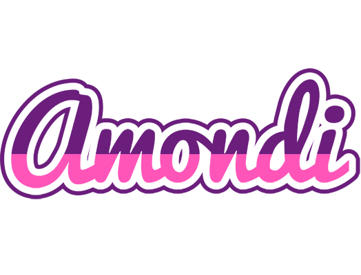 Amondi cheerful logo
