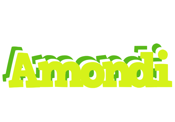 Amondi citrus logo