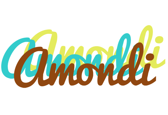 Amondi cupcake logo
