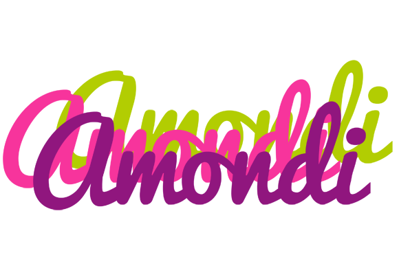 Amondi flowers logo