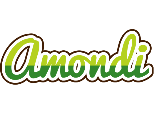 Amondi golfing logo