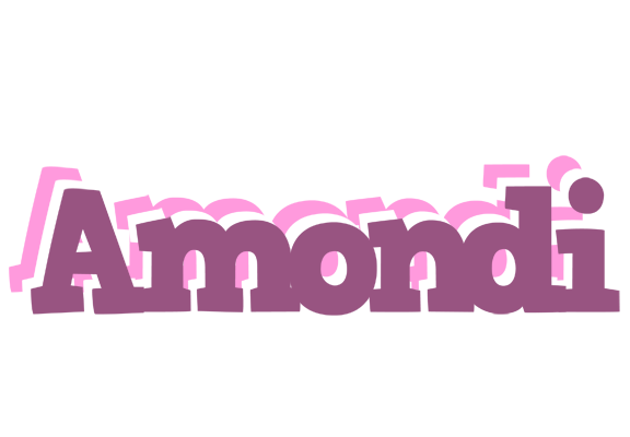 Amondi relaxing logo