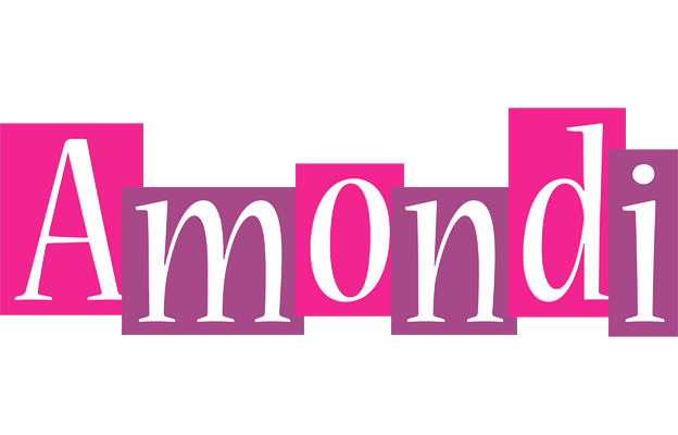 Amondi whine logo