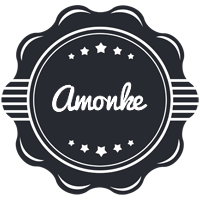 Amonke badge logo