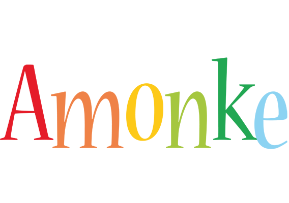 Amonke birthday logo