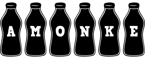 Amonke bottle logo