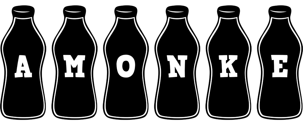 Amonke bottle logo