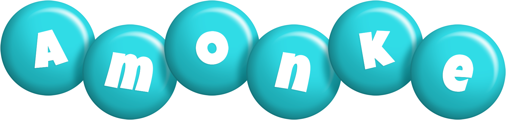 Amonke candy-azur logo