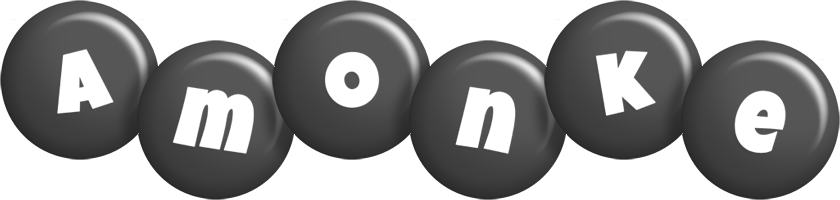 Amonke candy-black logo