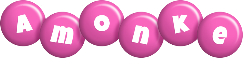 Amonke candy-pink logo