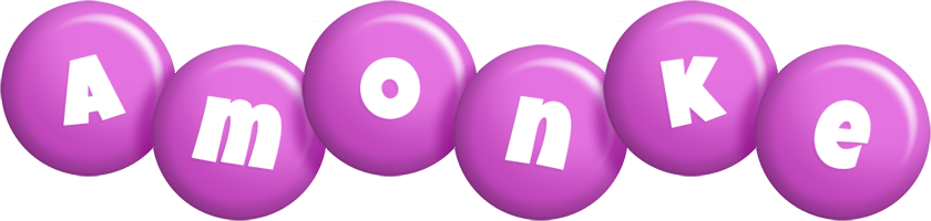 Amonke candy-purple logo