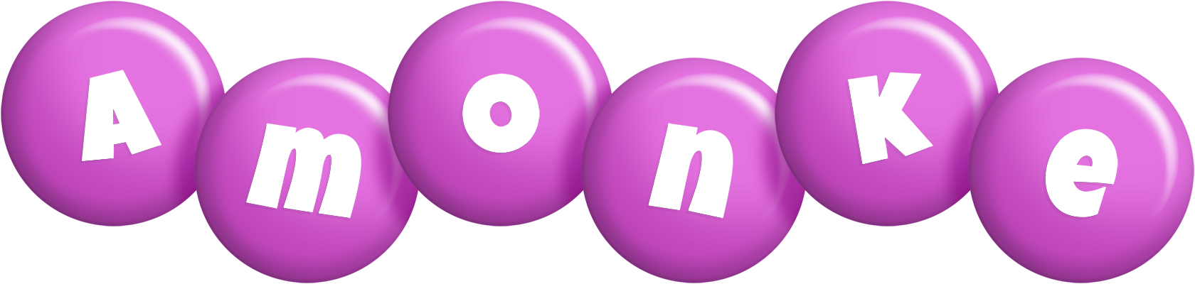Amonke candy-purple logo