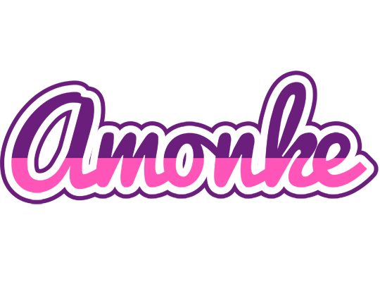 Amonke cheerful logo