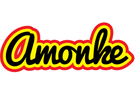 Amonke flaming logo