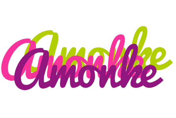 Amonke flowers logo