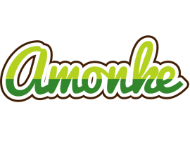Amonke golfing logo
