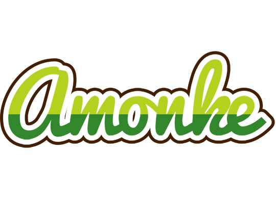 Amonke golfing logo