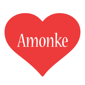 Amonke love logo