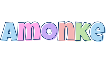 Amonke pastel logo