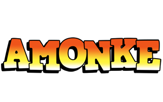 Amonke sunset logo