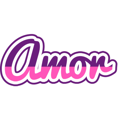 Amor cheerful logo