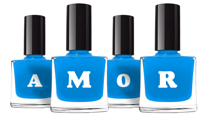 Amor glossy logo