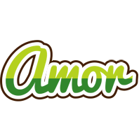 Amor golfing logo