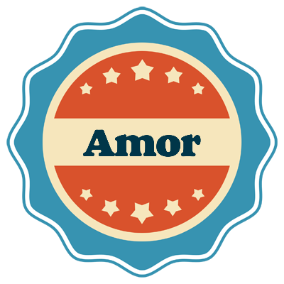 Amor labels logo