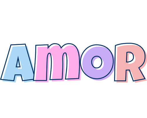 Amor pastel logo