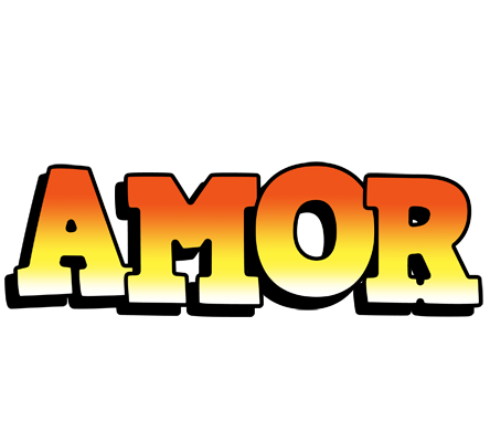 Amor sunset logo