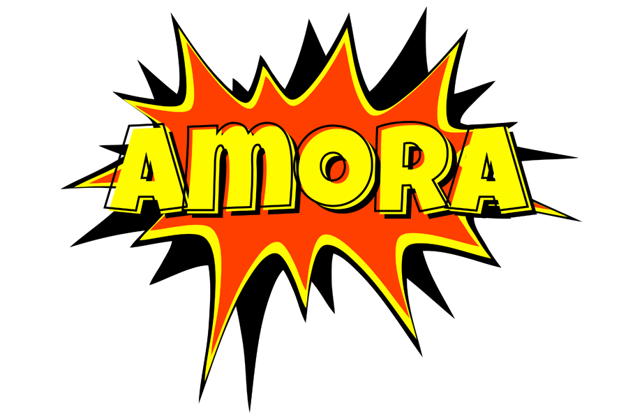 Amora bazinga logo