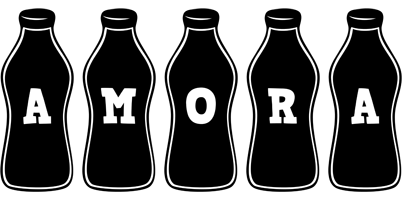 Amora bottle logo