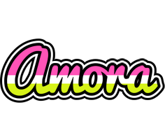 Amora candies logo